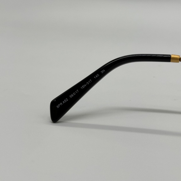 NEW SPR A52 15N01T PRADA SQUARE PR A52S 15N01T GOLD PRA52S UNISEX SUNGLASSES - Picture 10 of 11